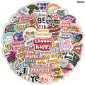 50pcs Inspirational Quote Stickers Vision Board Motivational Sticker for Adults Teens Students Teachers Aesthetic